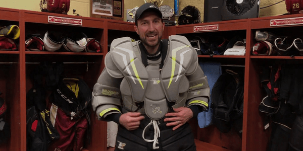 lacrosse goalie chest protector
